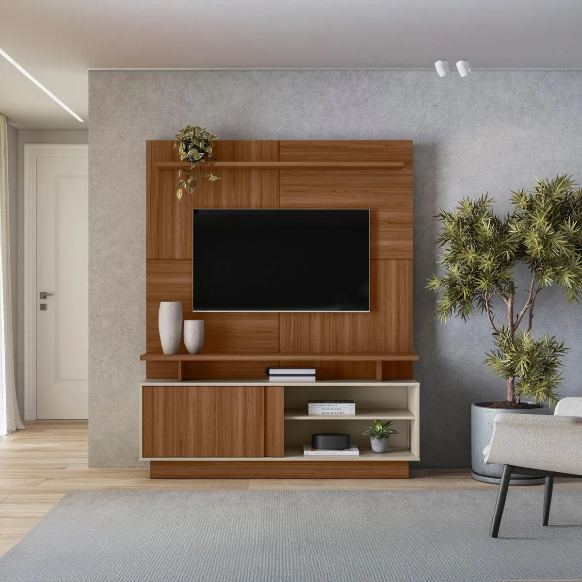 JUST HOME COLLECTION - Centro de Entretenimiento 60" Viena