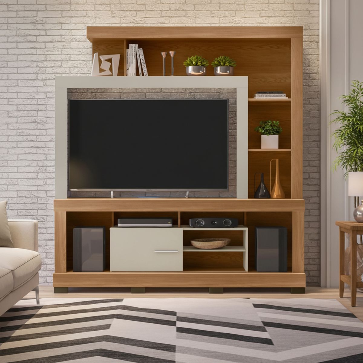 JUST HOME COLLECTION - Centro de Entretenimiento 55" Ipanema