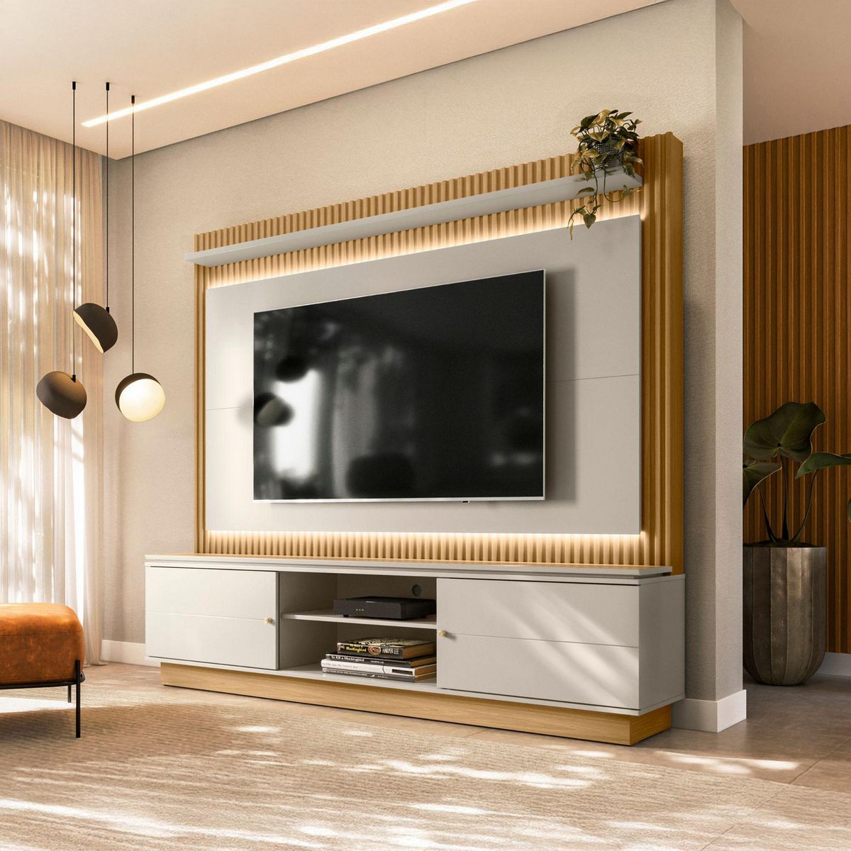 JUST HOME COLLECTION - Centro de Entretenimiento 75" Guararape