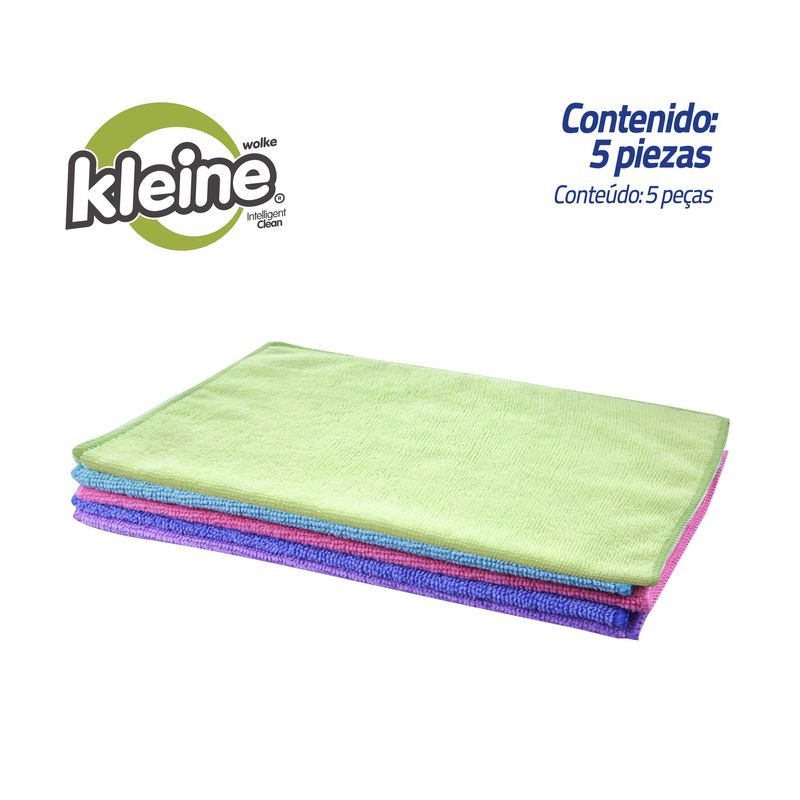 KLEINE WOLKE - Paños Absorbente Microfibra Pack X5 Kleine