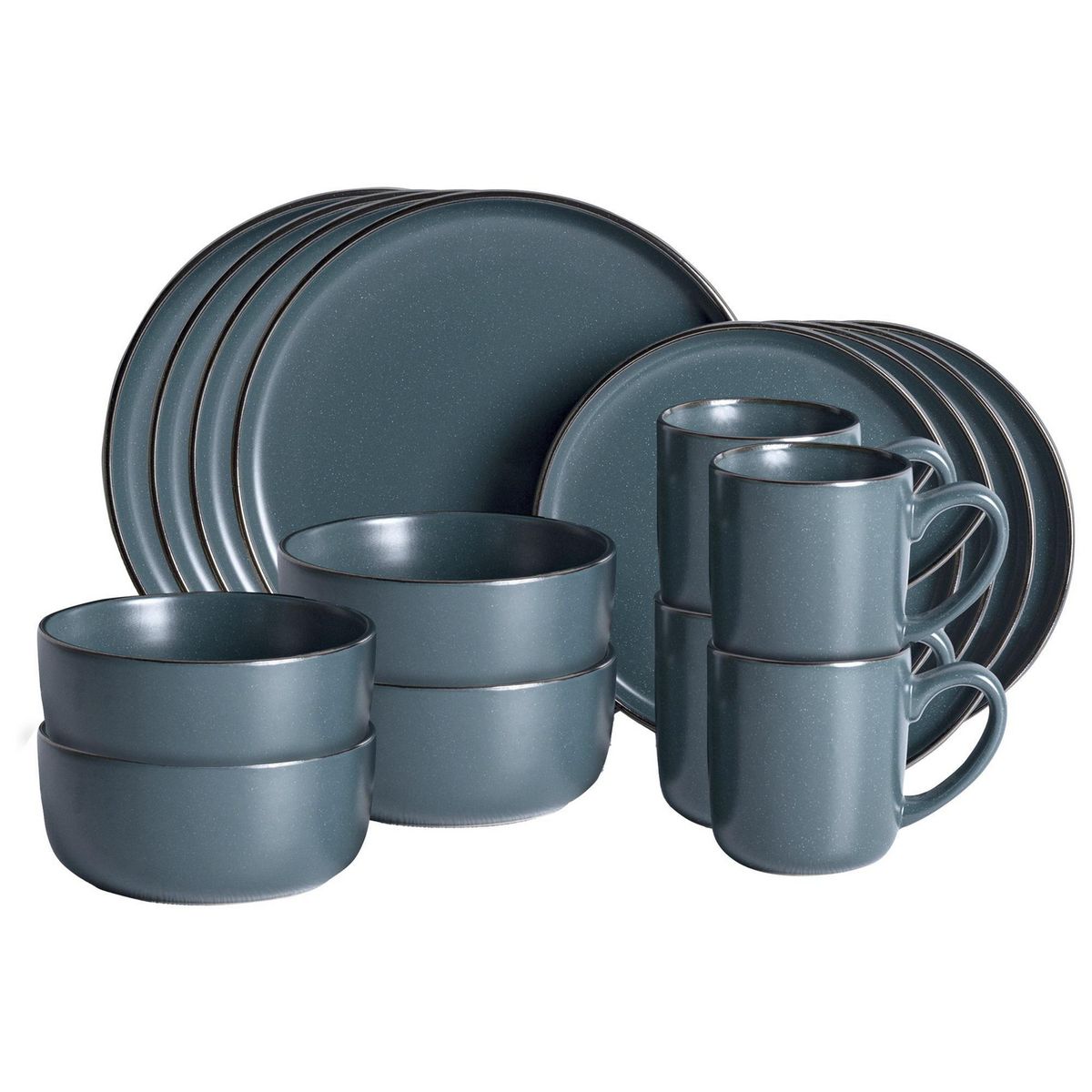 JUST HOME COLLECTION - Juego de Vajilla 16 Piezas Isla