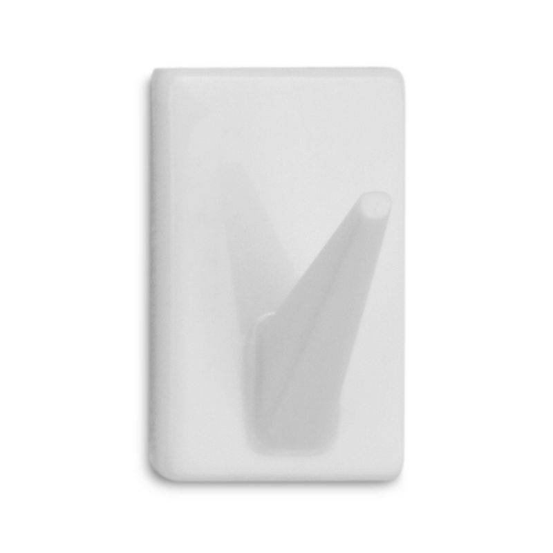 INOFIX - Colgador Adhesivo de Plástico Blanco
