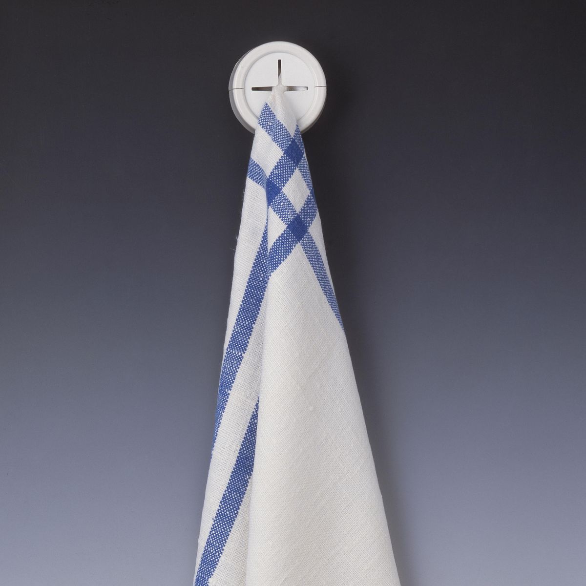 INOFIX - Colgador Adhesivo de Toalla Blanco