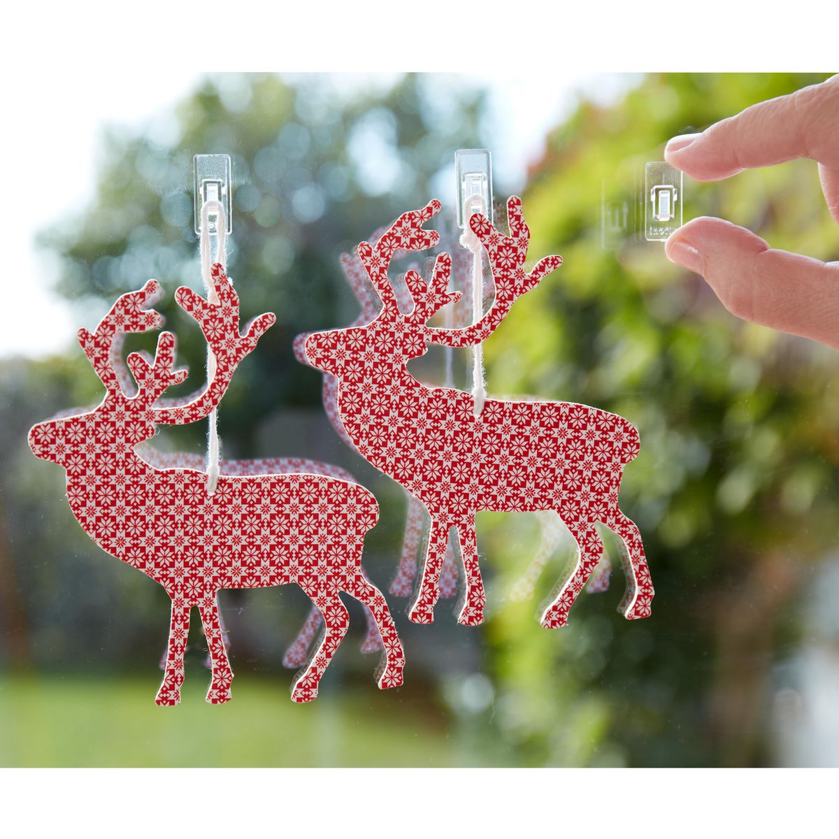 INOFIX - Set x12 Mini Ganchos Adhesivos