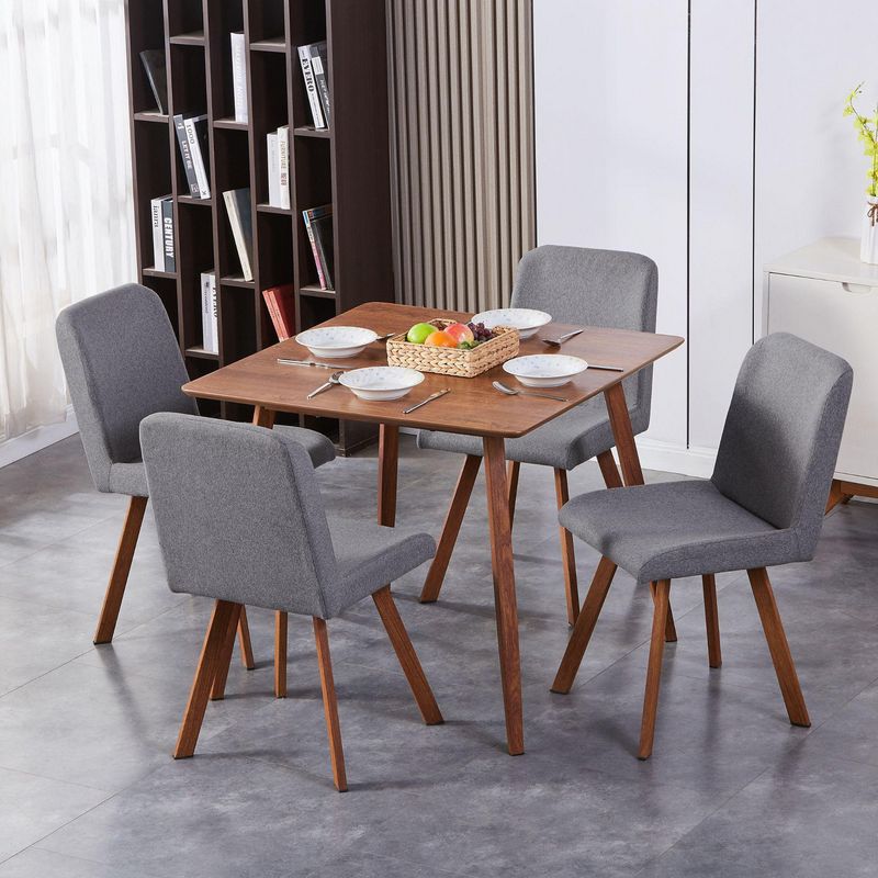JUST HOME COLLECTION - Juego de Comedor 4 Sillas Canape