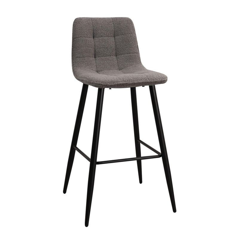 JUST HOME COLLECTION - Silla Bar Monte Gris Oscuro