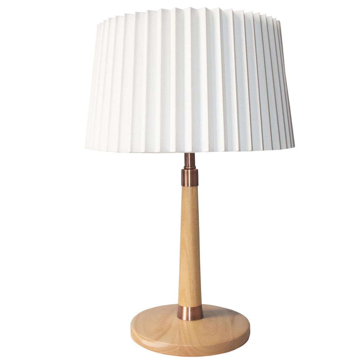 JUST HOME COLLECTION - Lámpara de Mesa Clásica Blanco