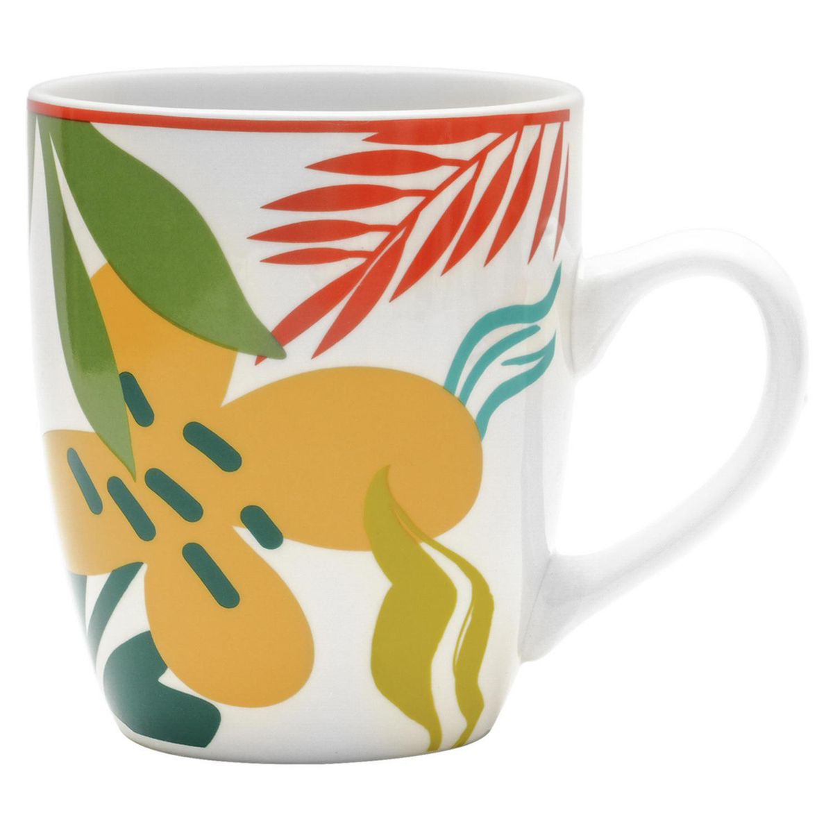 JUST HOME COLLECTION - Mug Hojas Jungle Chic 480ml