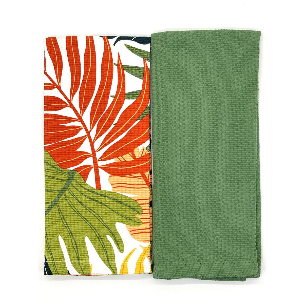 CASA BONITA - Set Paño de Cocina 2 Unidades Jungle