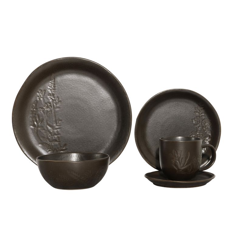 JUST HOME COLLECTION - Juego de Vajilla 20 Piezas Osaka