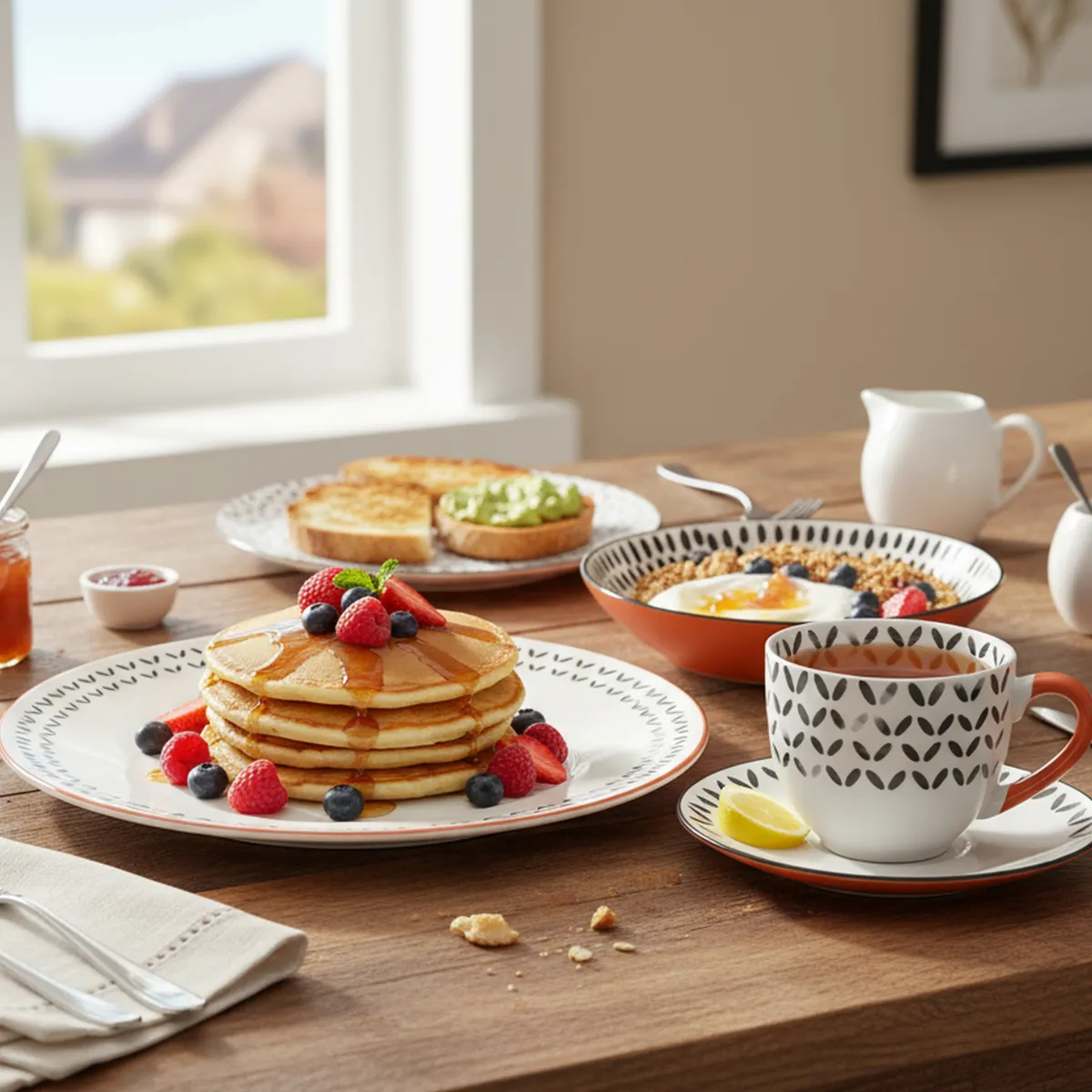 JUST HOME COLLECTION - Juego de Vajilla 30 Piezas Francia