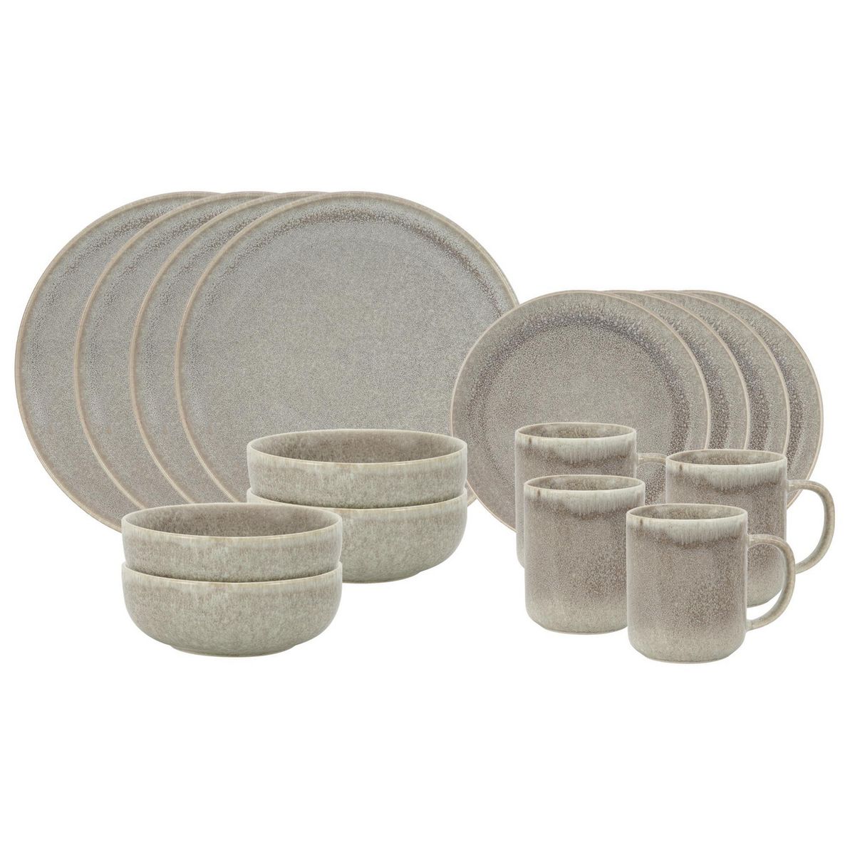 JUST HOME COLLECTION - Juego de Vajilla 16 Piezas Londres