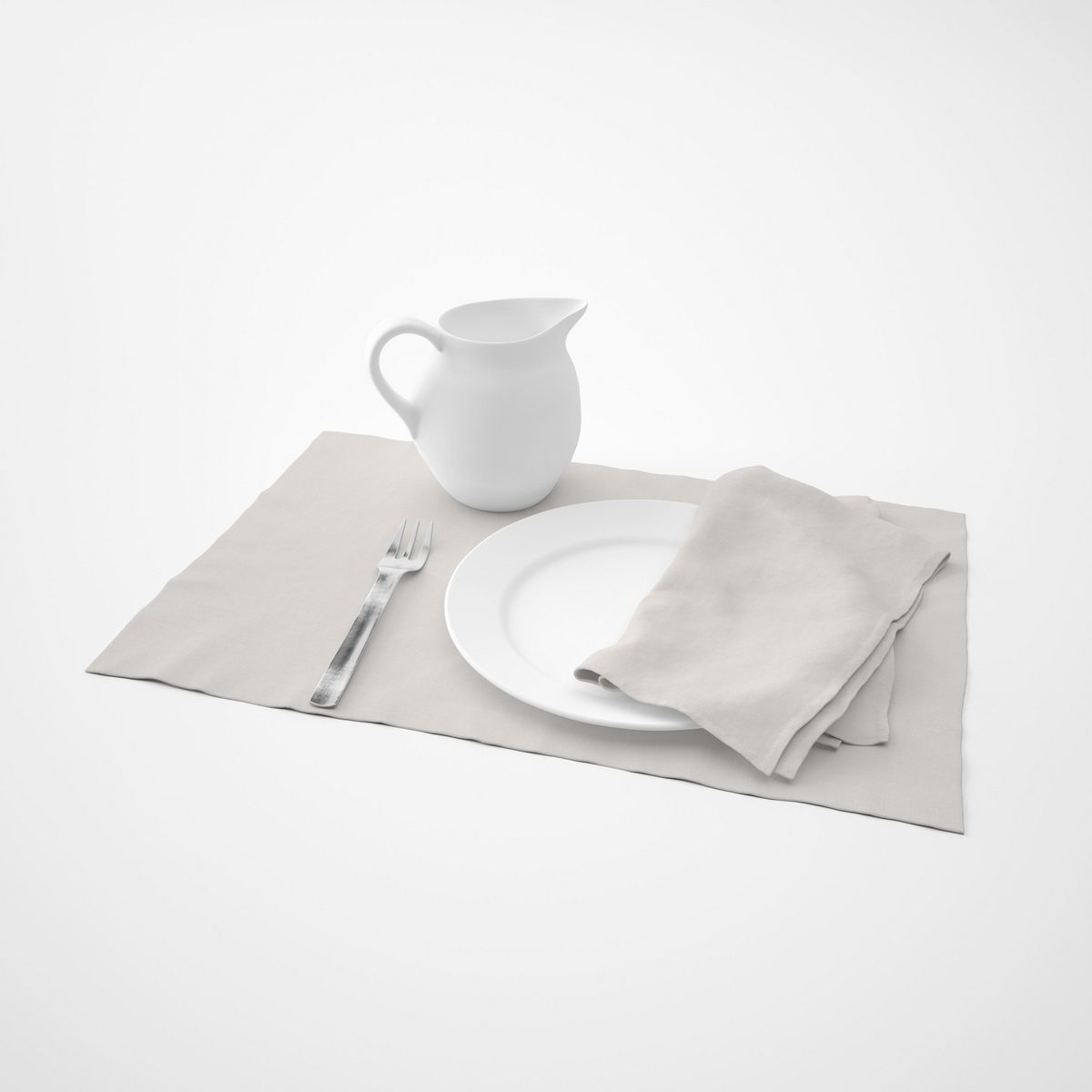 JUST HOME COLLECTION - Individual Tela 30x45cm Beige