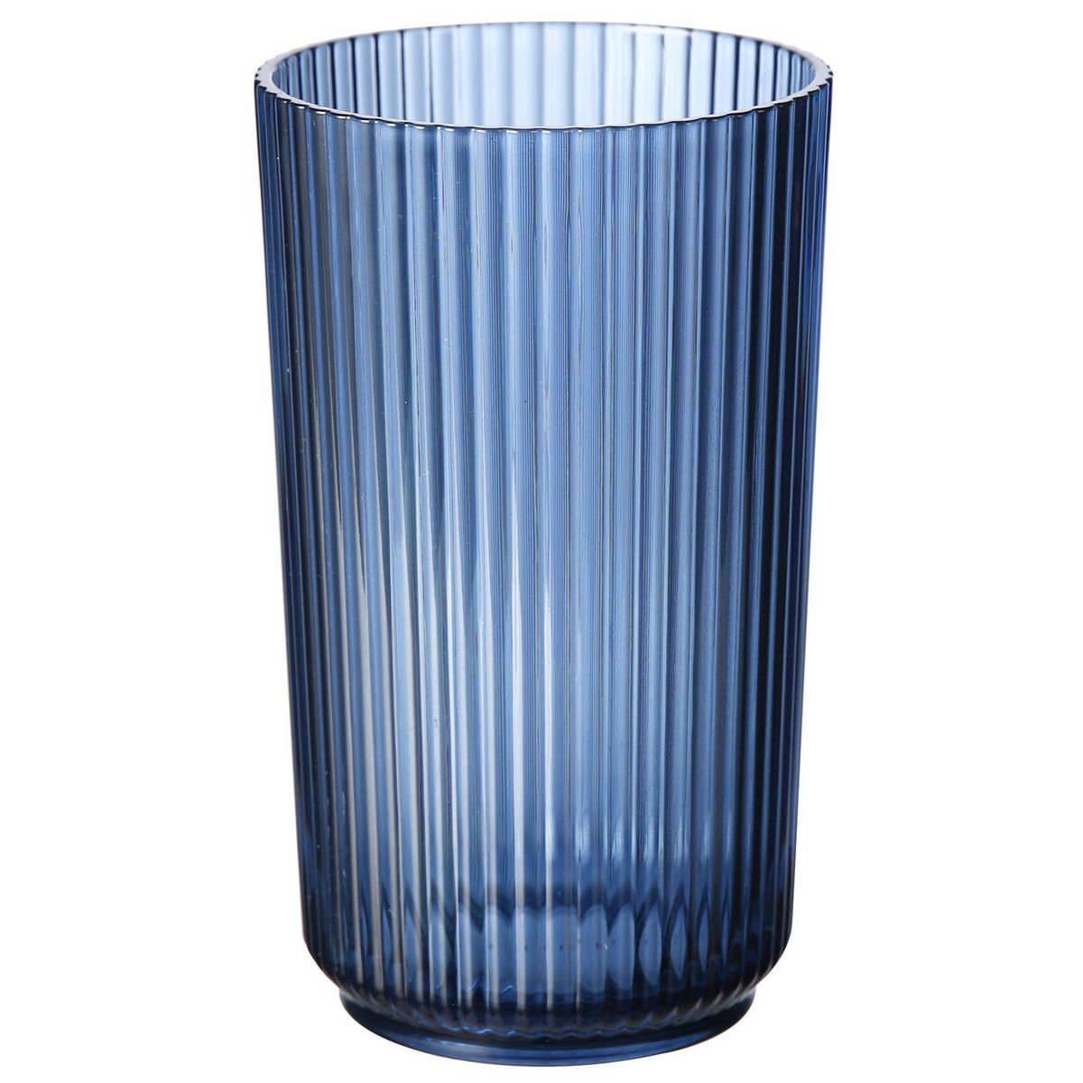 JUST HOME COLLECTION - Vaso Azul Acrílico de 480 ml