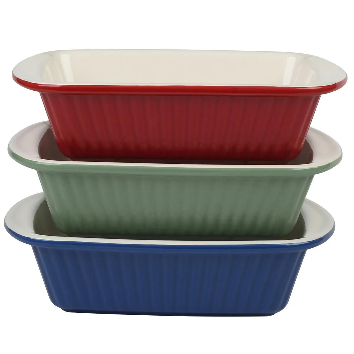 JUST HOME COLLECTION - Asadera de Cerámica 25.8 x 17.8 x 6.5cm