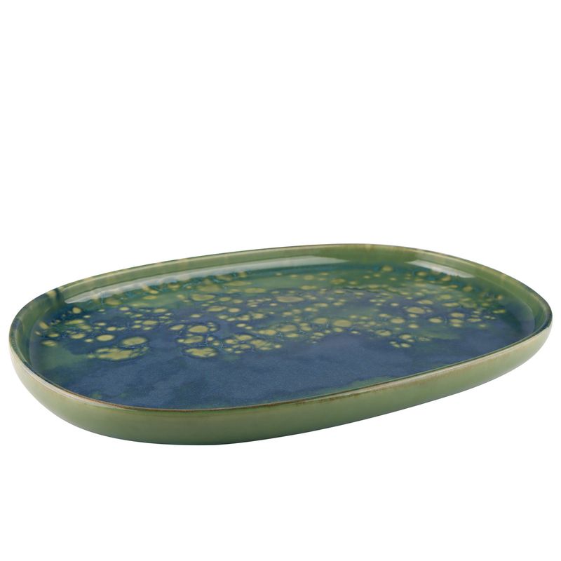 JUST HOME COLLECTION - Plato Ovalado Wine 23x33cm