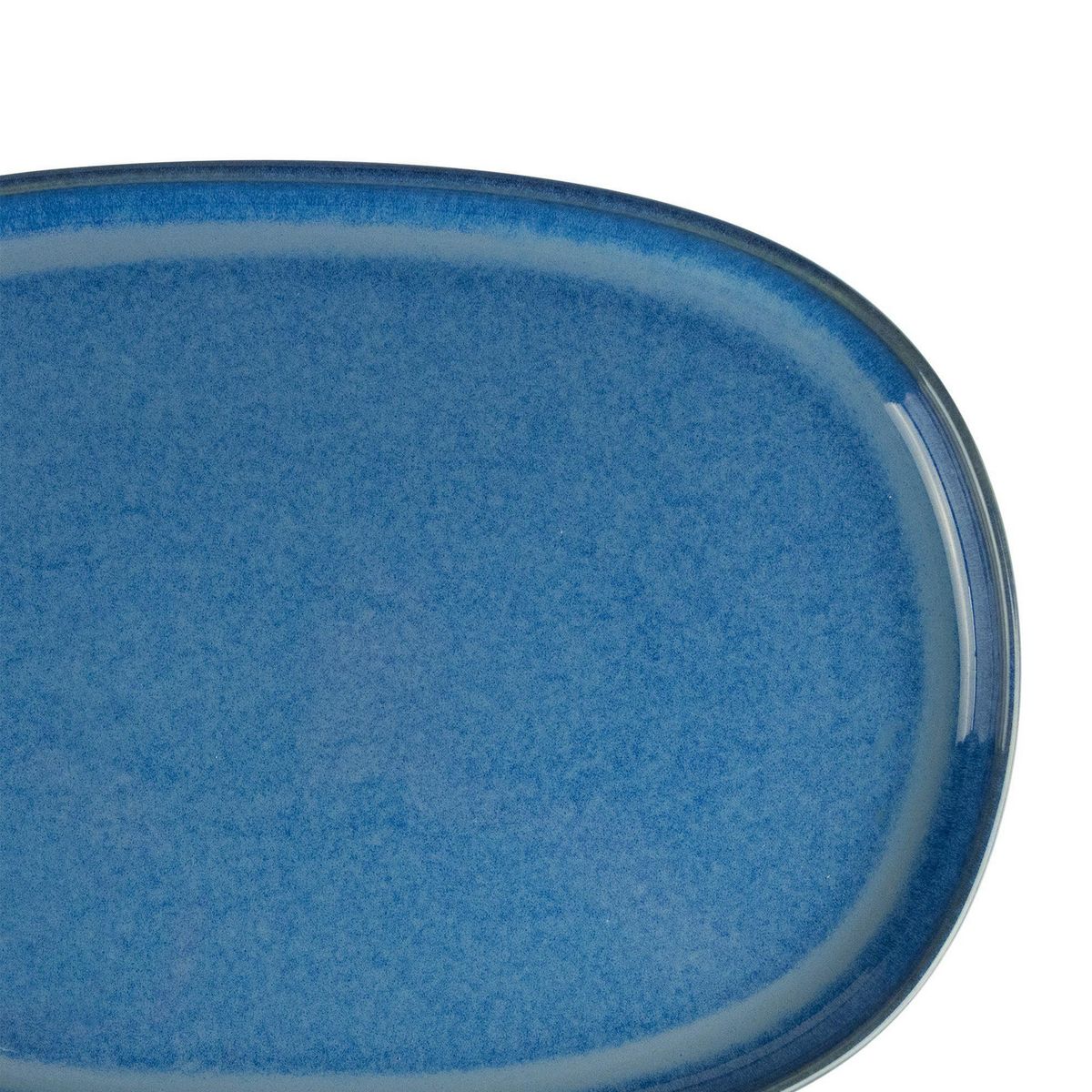 JUST HOME COLLECTION - Plato Ovalado Cobalt 23x33cm