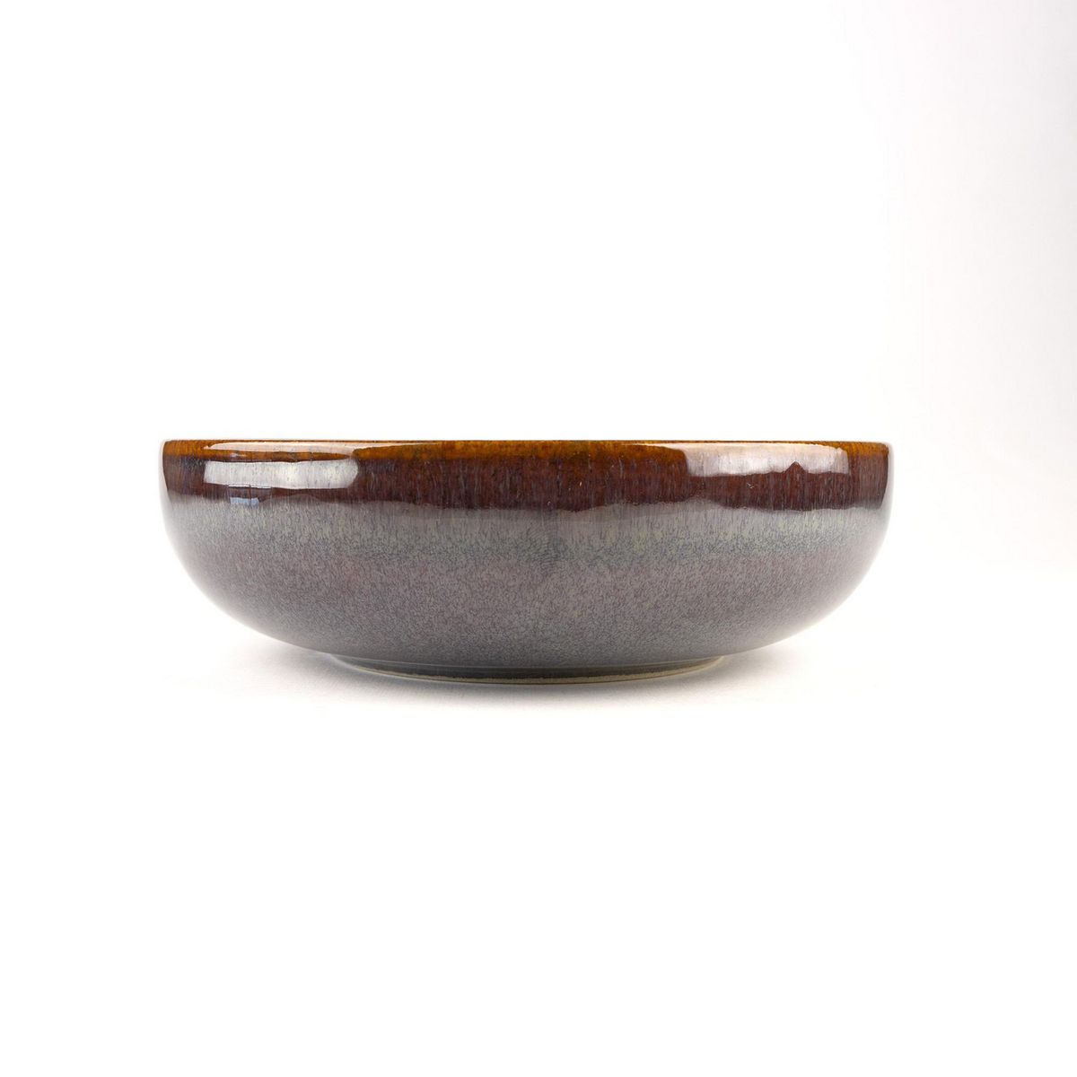 JUST HOME COLLECTION - Bowl Cereal Glaze Brown 16cm