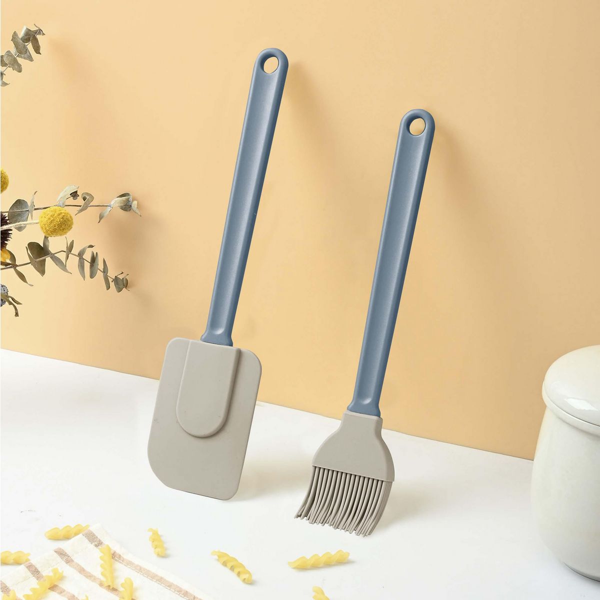 JUST HOME COLLECTION - Set Espátula + Brocha