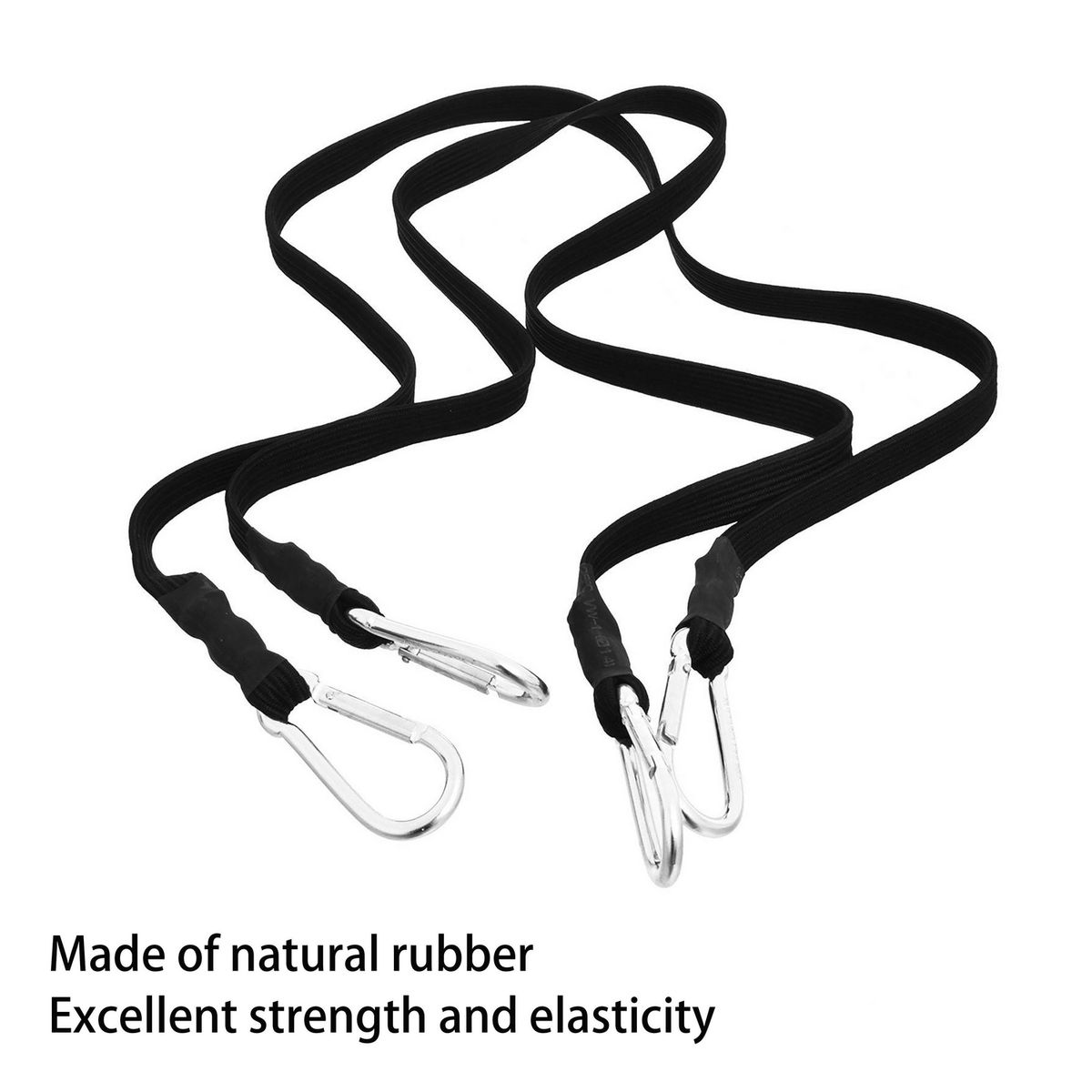 AUTOSTYLE - Set de Cuerdas Elásticas 2 Piezas 100cmx17mm