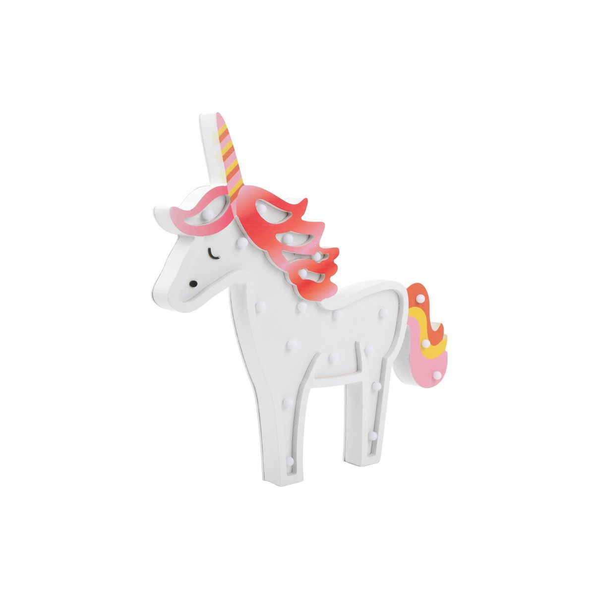 JUST HOME COLLECTION - Lámpara de Mesa a Batería Unicornio