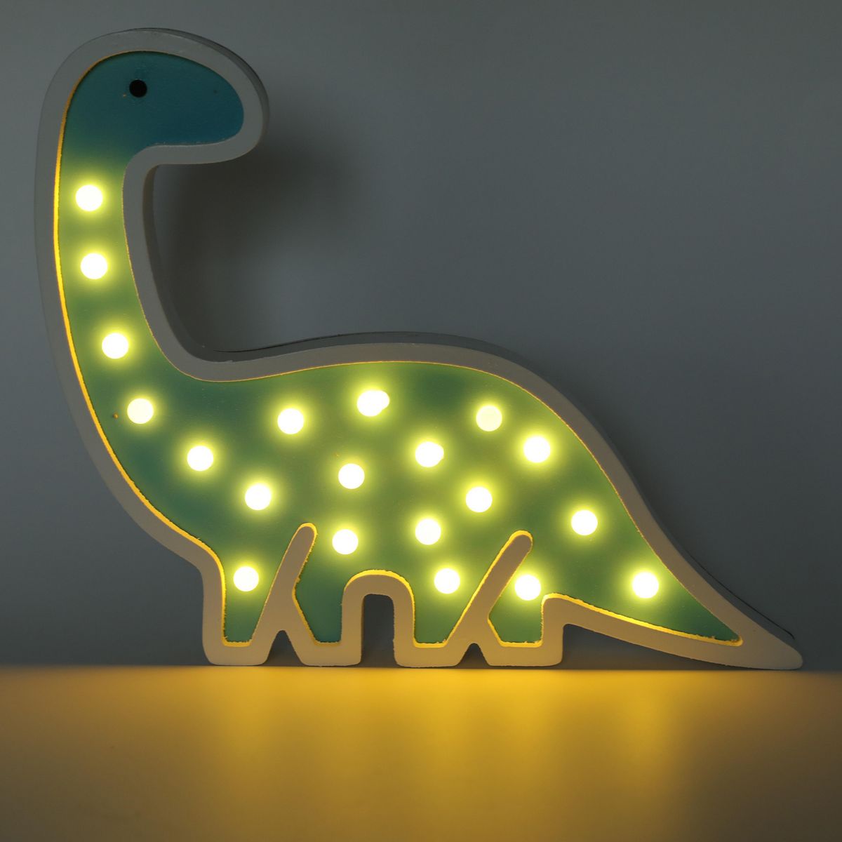 JUST HOME COLLECTION - Lámpara de Mesa Infantil Dinosaurio
