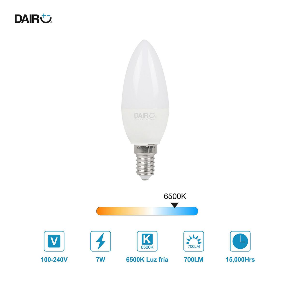 DAIRU - LED 7W Luz Fría