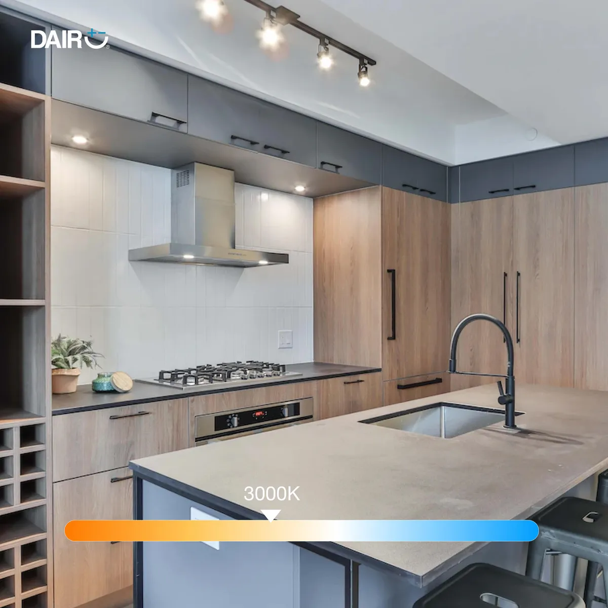 DAIRU - Foco Dicroico LED 8.5W Luz Cálida