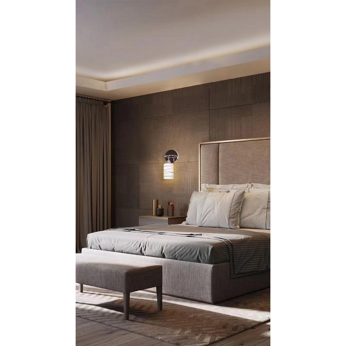 CASA BONITA - Braquete de Pared Exterior Lugo 1 Luz