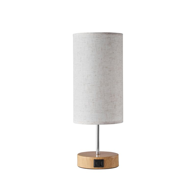 JUST HOME COLLECTION - Lámpara de Mesa Lindra con USB