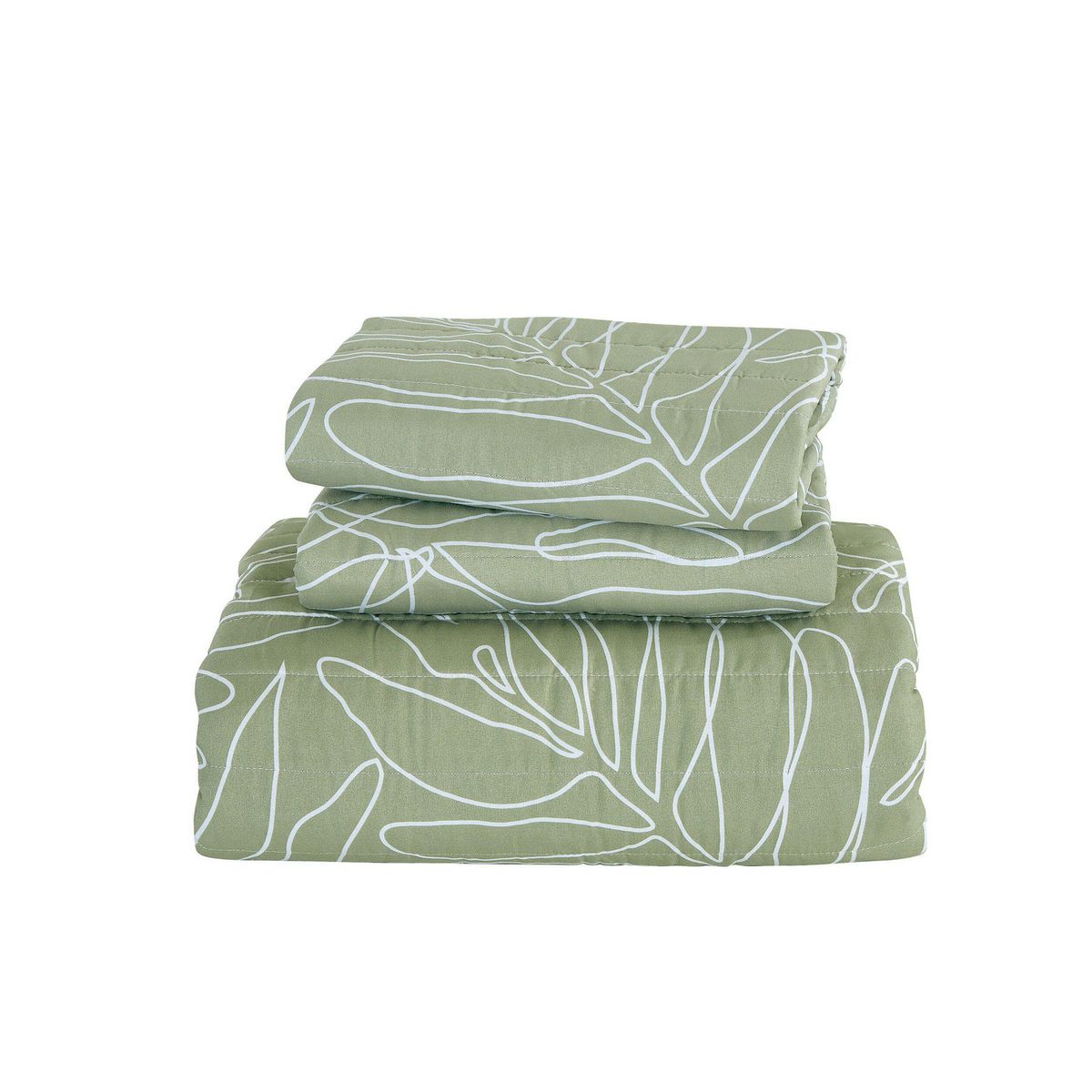 JUST HOME COLLECTION - Quilt Nórdico DIS King Oliva