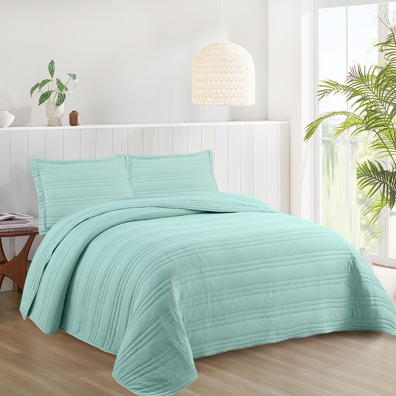 JUST HOME COLLECTION - Quilt Nórdico Solid 1.5P Verde