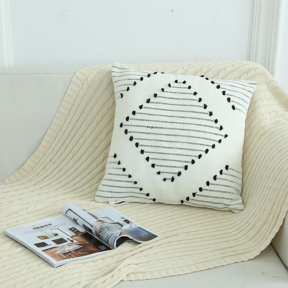 JUST HOME COLLECTION - Cojín Urbano 50x50cm Multicolor