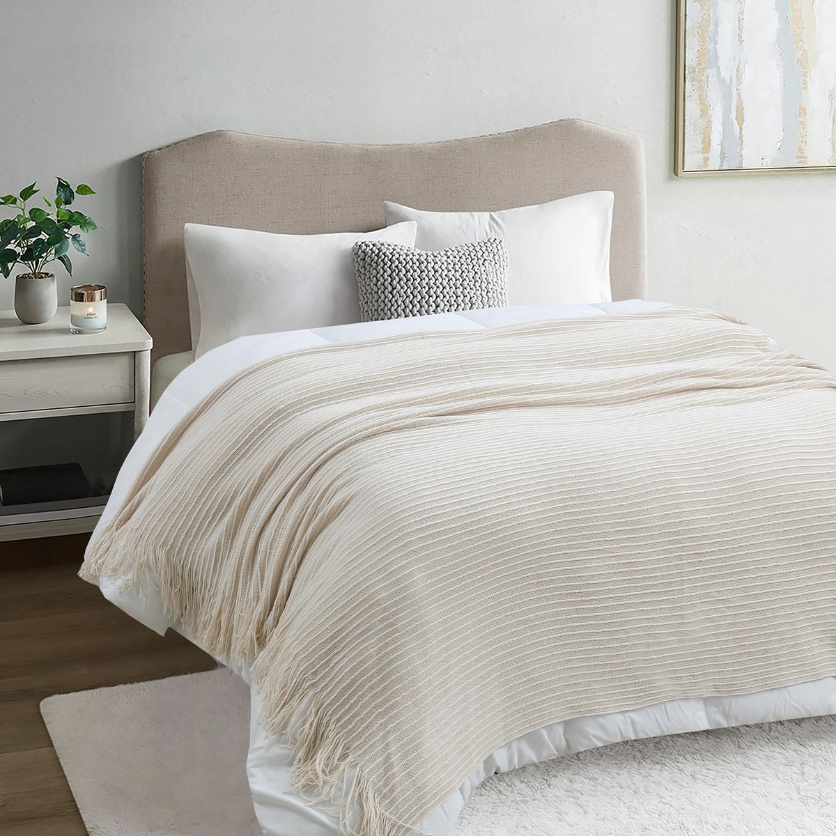 JUST HOME COLLECTION - Manta ADT Beige 130x160cm