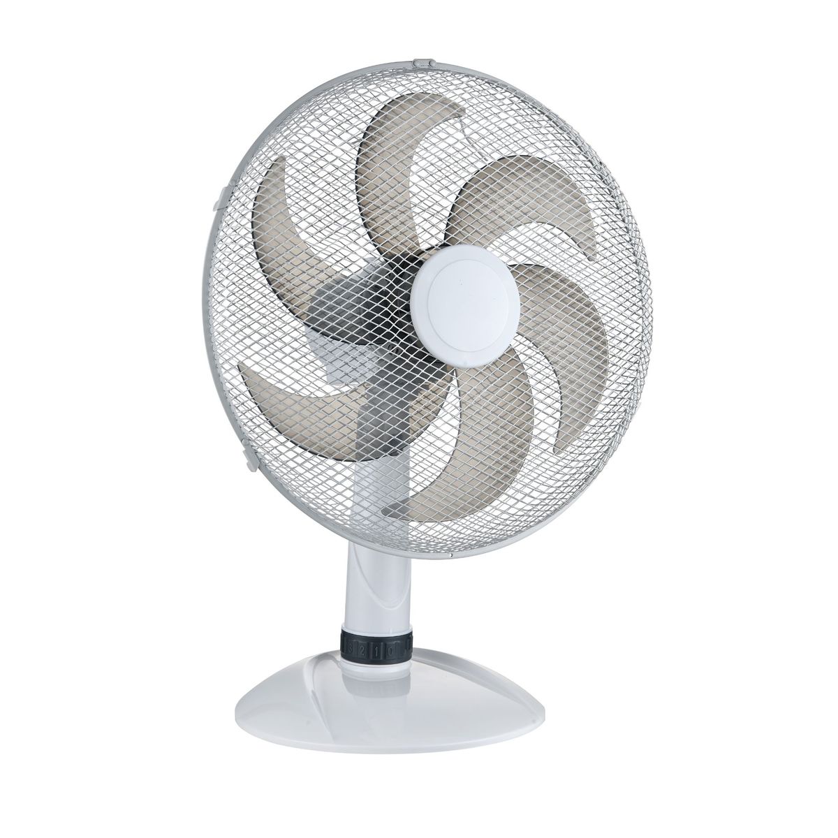 WURDEN - Ventilador De Mesa 16" Plástico 3 Velocidades 50W Wurden Blanco