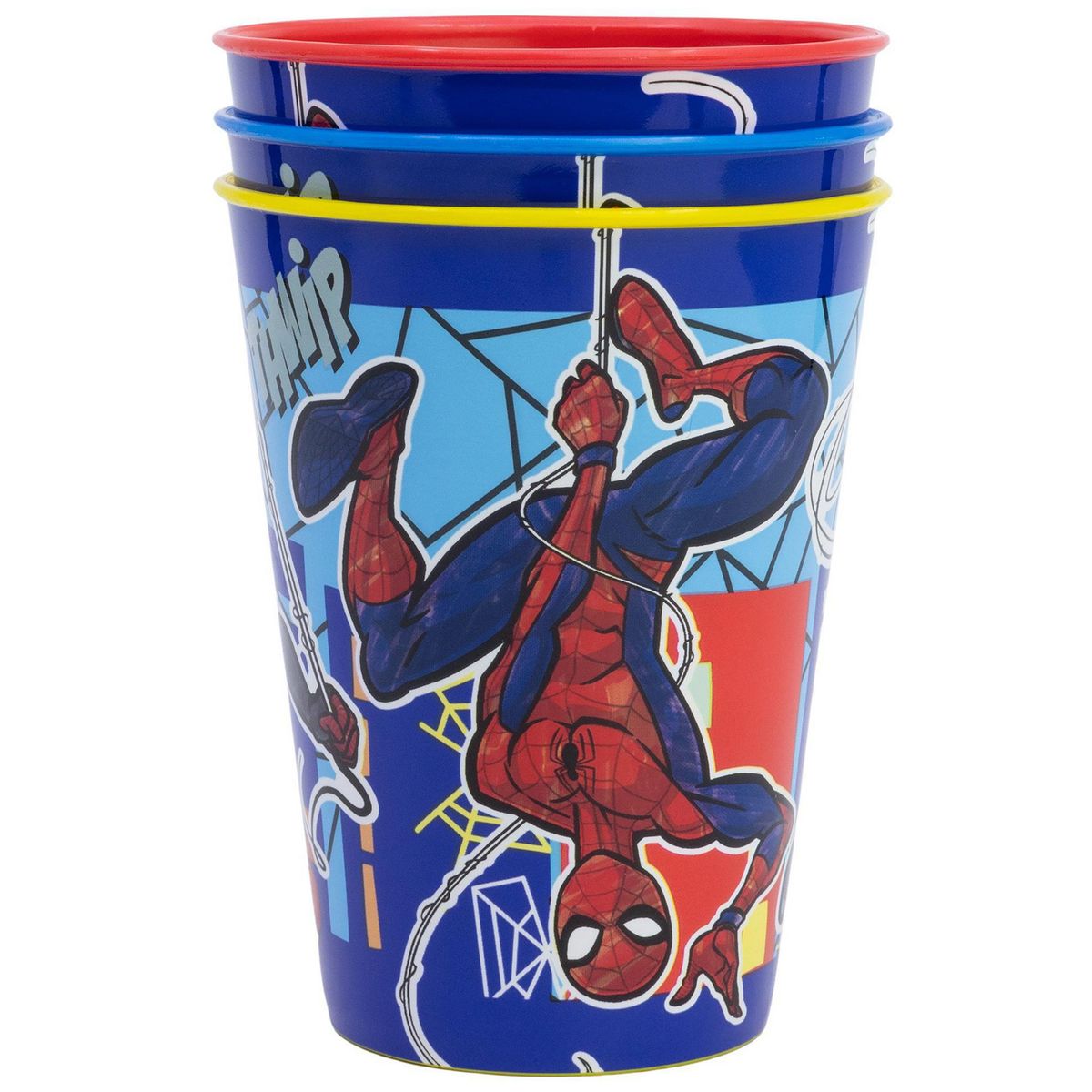 STOR - Set 3 Vasos Spider-Man