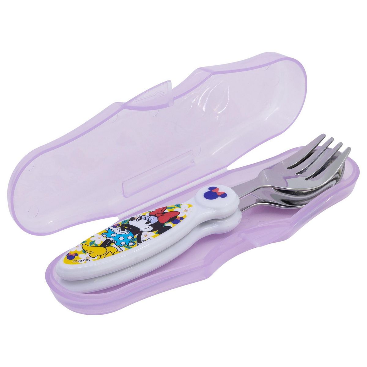 STOR - Set de Cubiertos de Metal Minnie