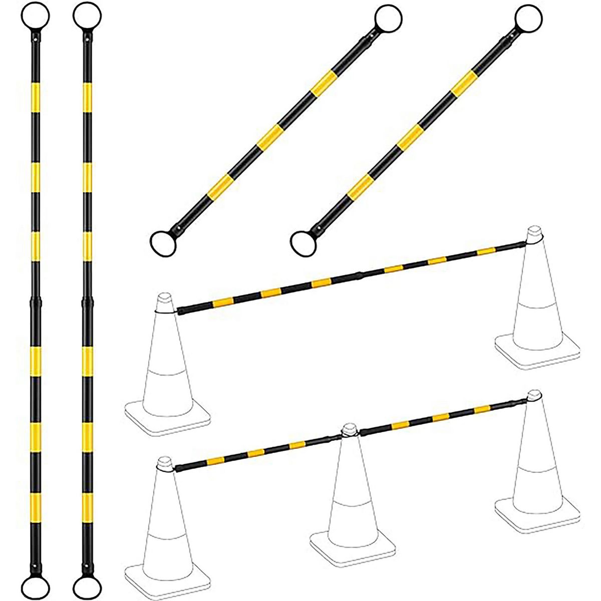 FIXSER - Barra Retráctil Cono