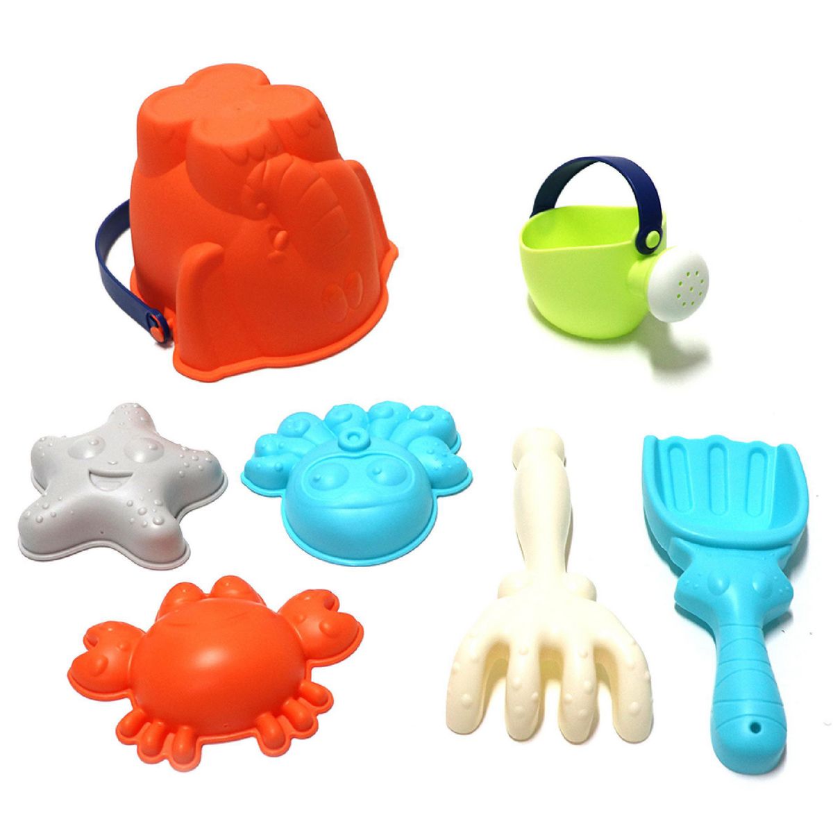 KLIMBER - Set 7 Moldes de Arena Playa