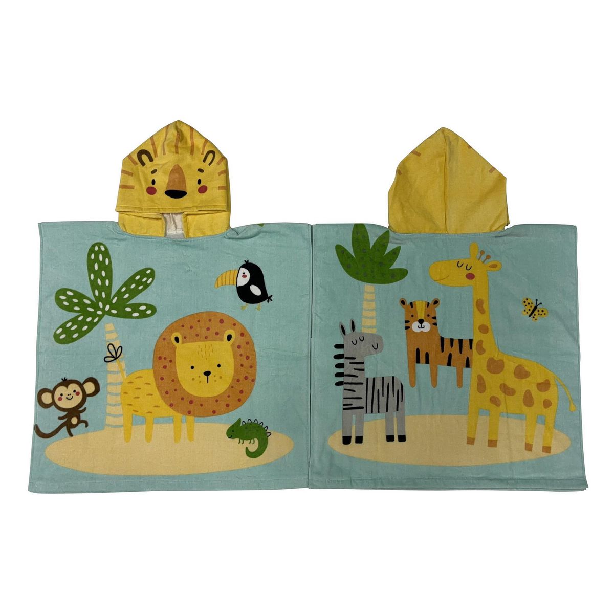 KLIMBER - Toalla Poncho León 60x120cm