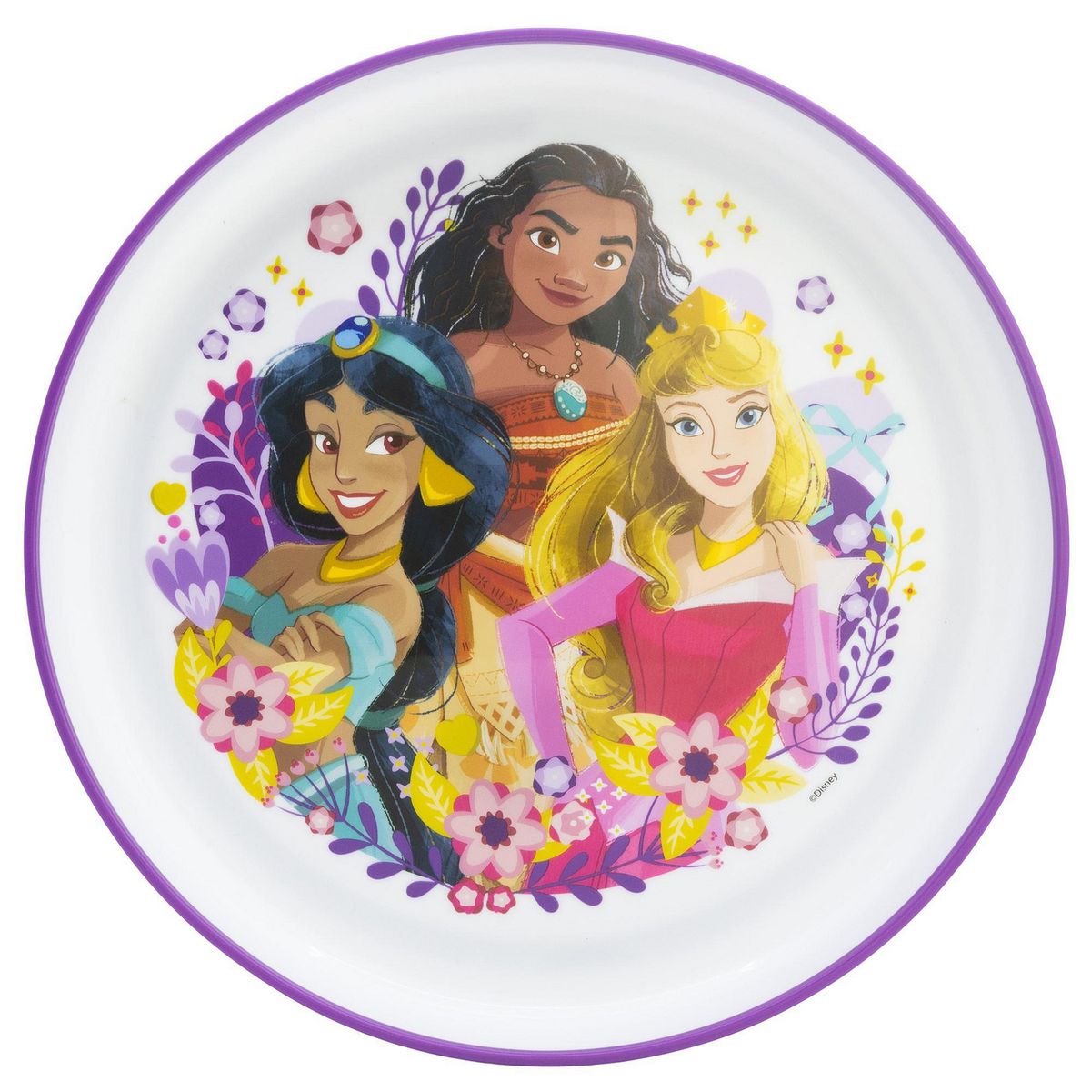 STOR - Plato Antideslizante Princesas Disney