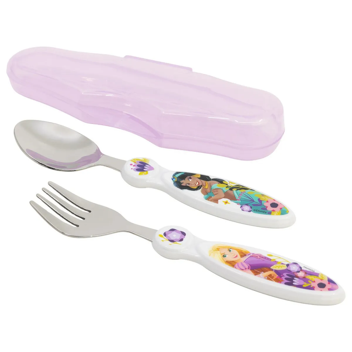 STOR - Set de Cubiertos Metálicos + Estuche Princess