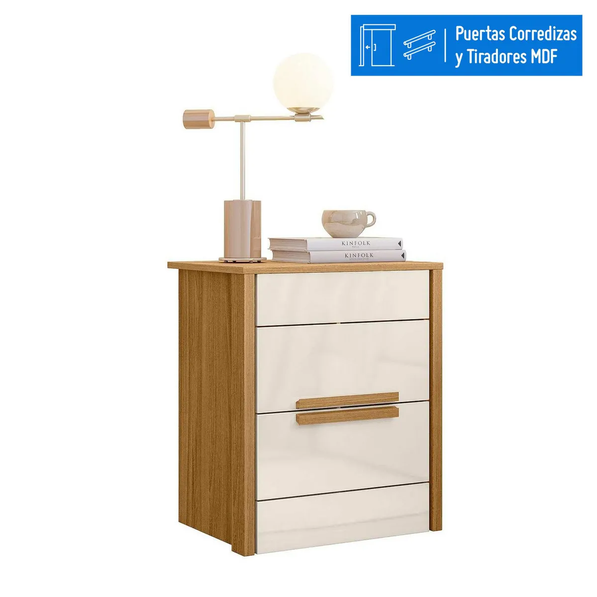 CASA BONITA - Velador 2 Cajones Paris