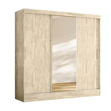 Ropero con Espejo 3 Puertas 2 Cajones Paris.