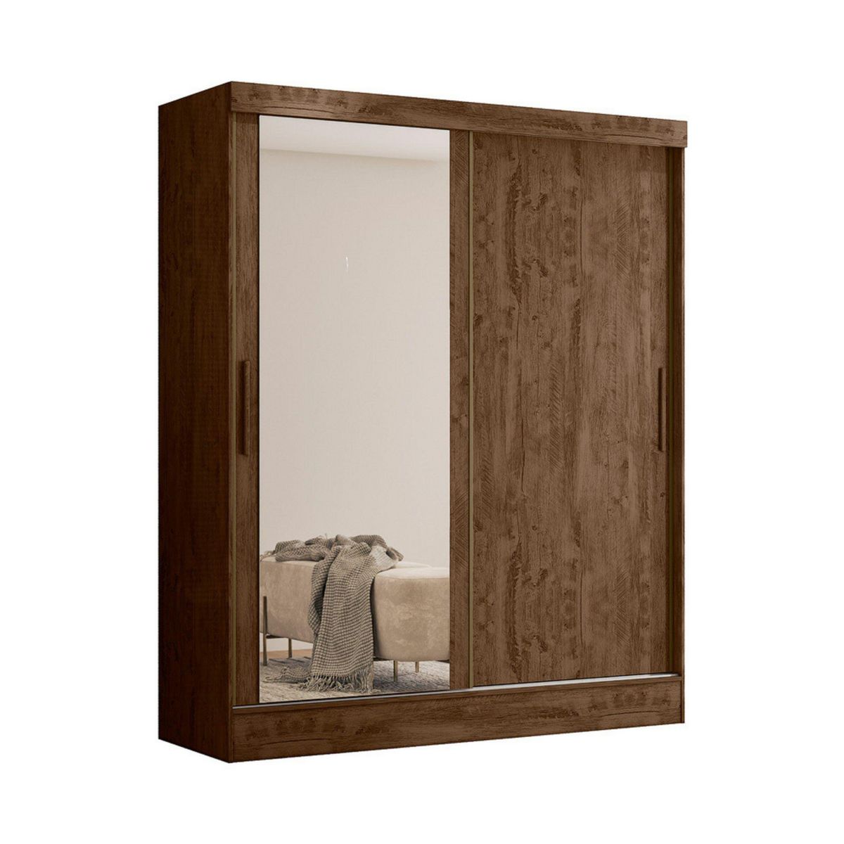 CASA BONITA - Ropero 2 Puertas 2 Cajones Paris