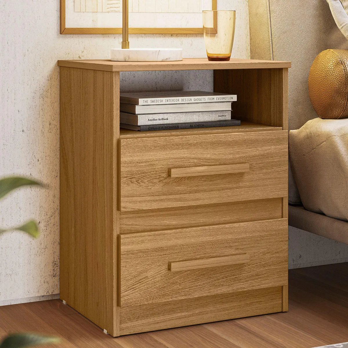 CASA BONITA - Velador 2 Cajones Lima