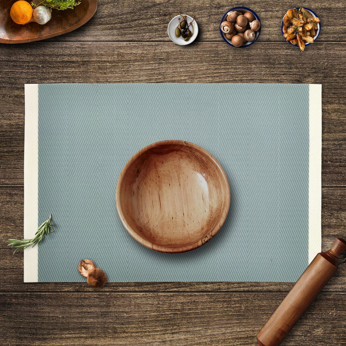 JUST HOME COLLECTION - Set 6 Individuales Colores Surtido