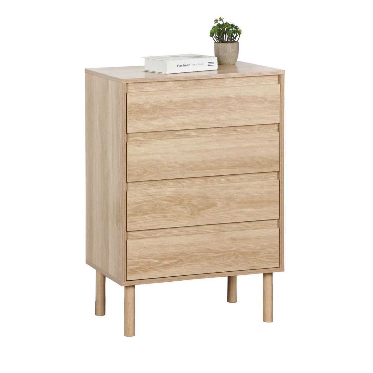 JUST HOME COLLECTION - Cómoda 4 Cajones Doha