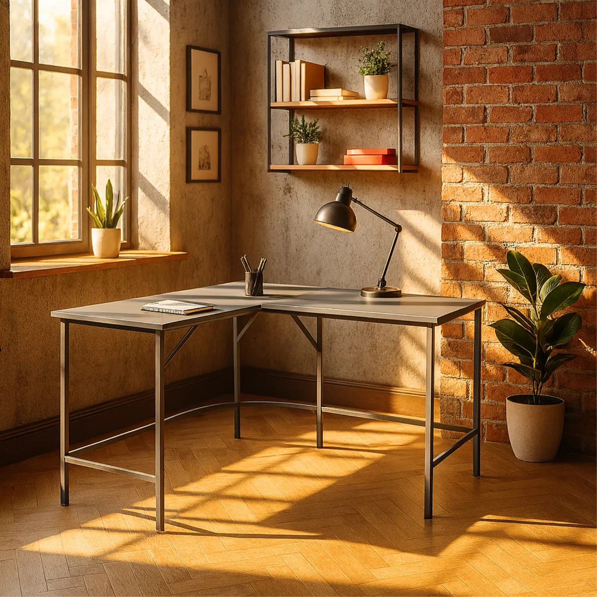 JUST HOME COLLECTION - Escritorio en L Aura