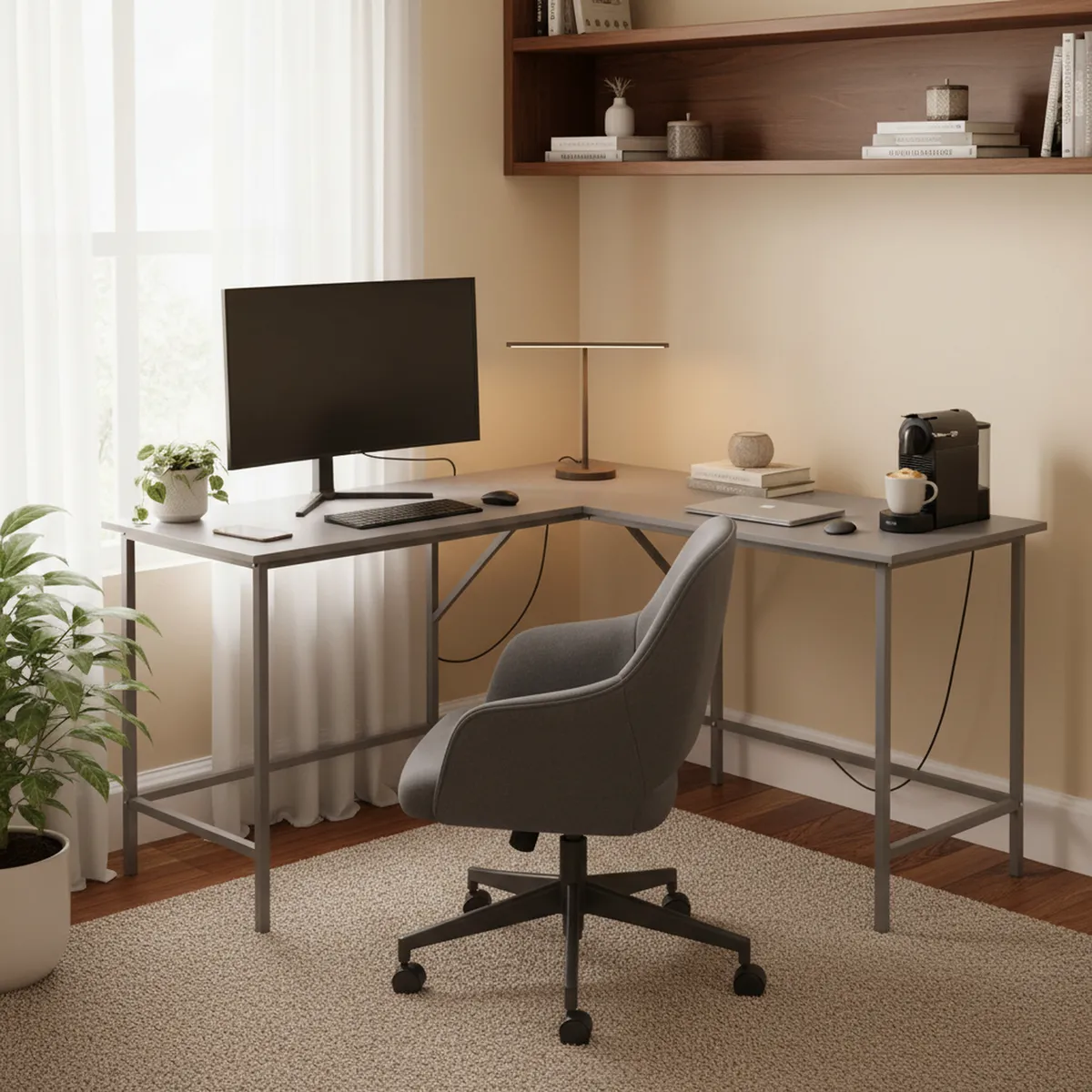 JUST HOME COLLECTION - Escritorio en L Aura